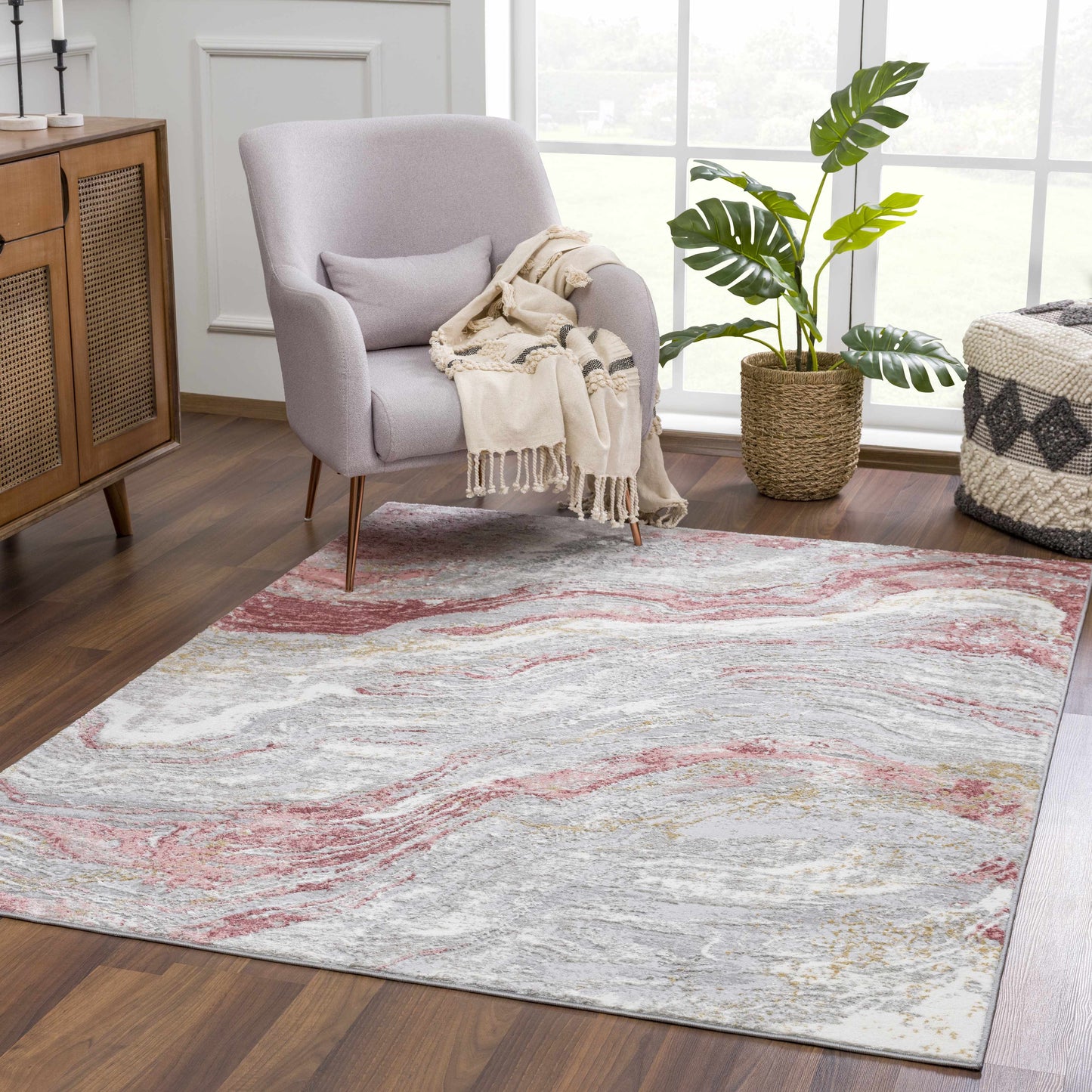 Lively Marble Area Rug