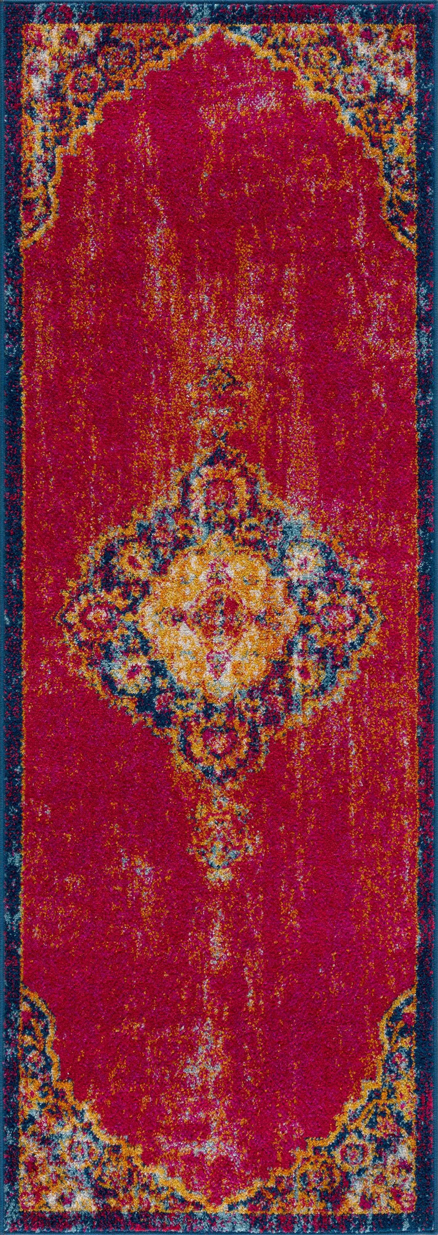Istanbul Red Area Carpet - Clearance