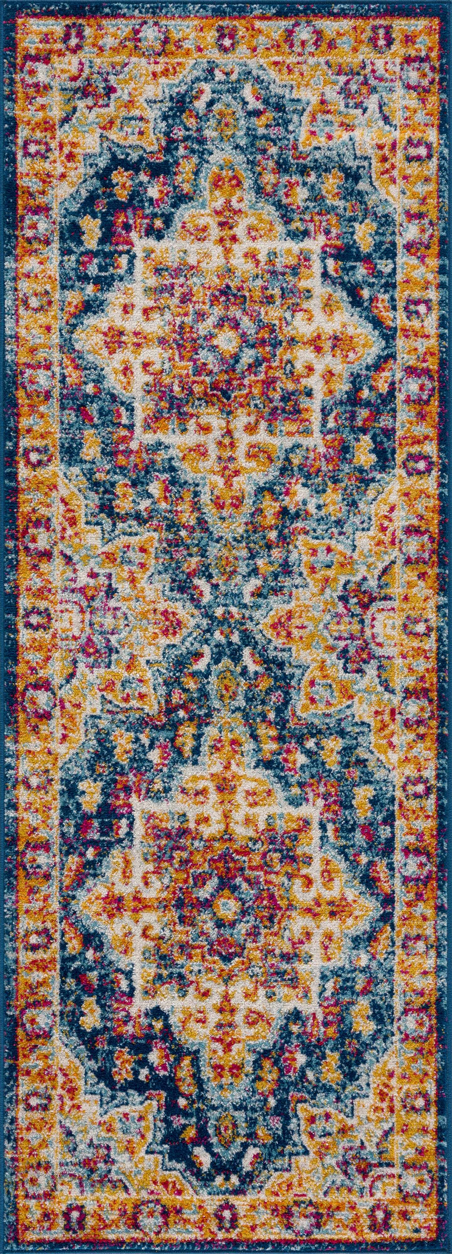 Istanbullu Orange Area Carpet - Clearance