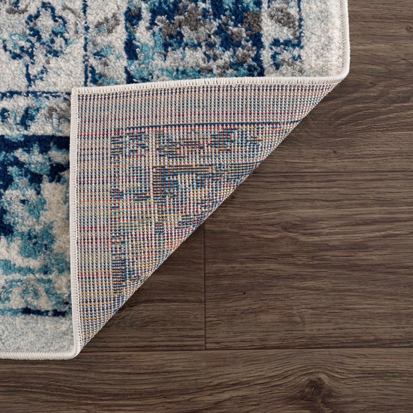 Istanbul Vintage Blue Area Carpet - Clearance