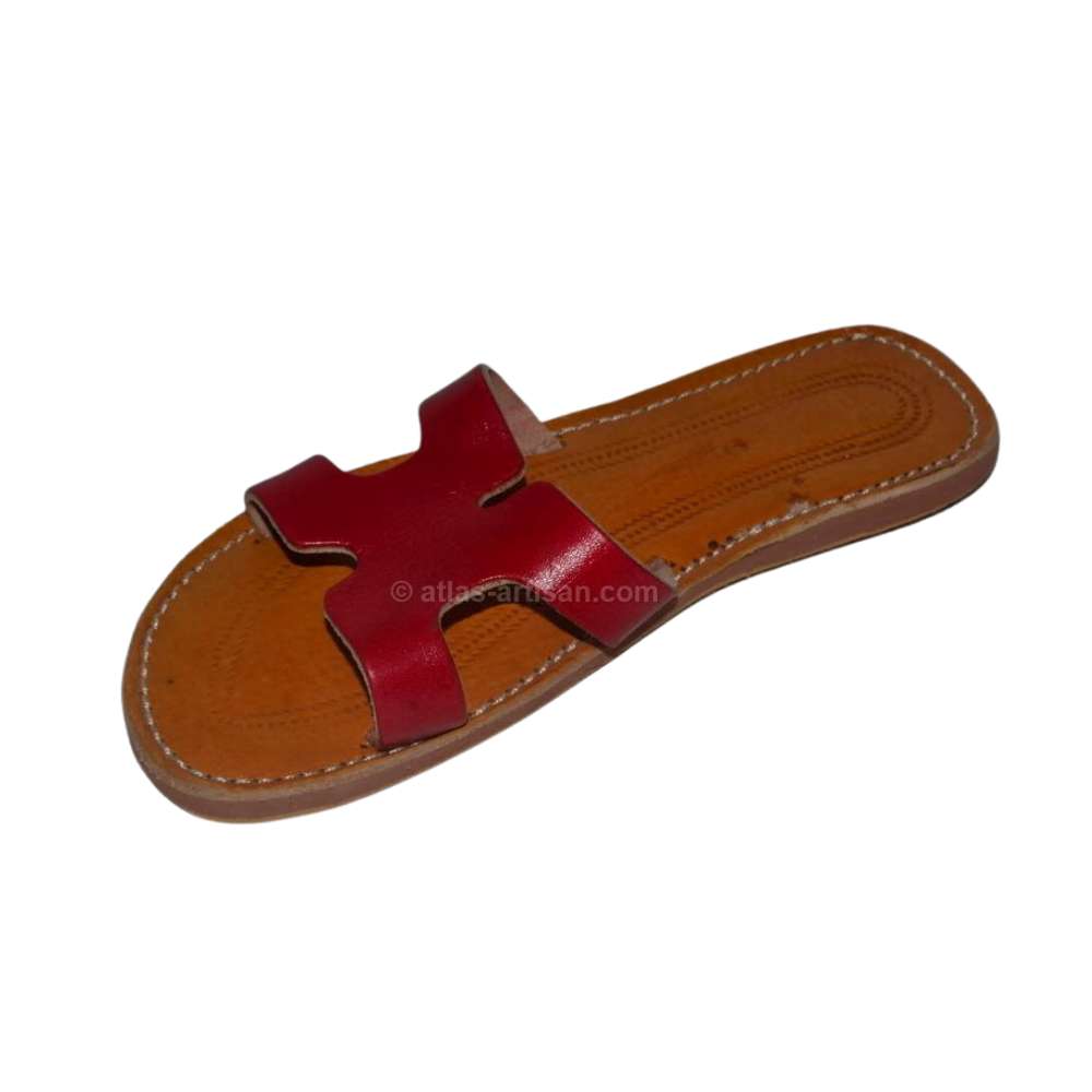Leather Sandals Papillon