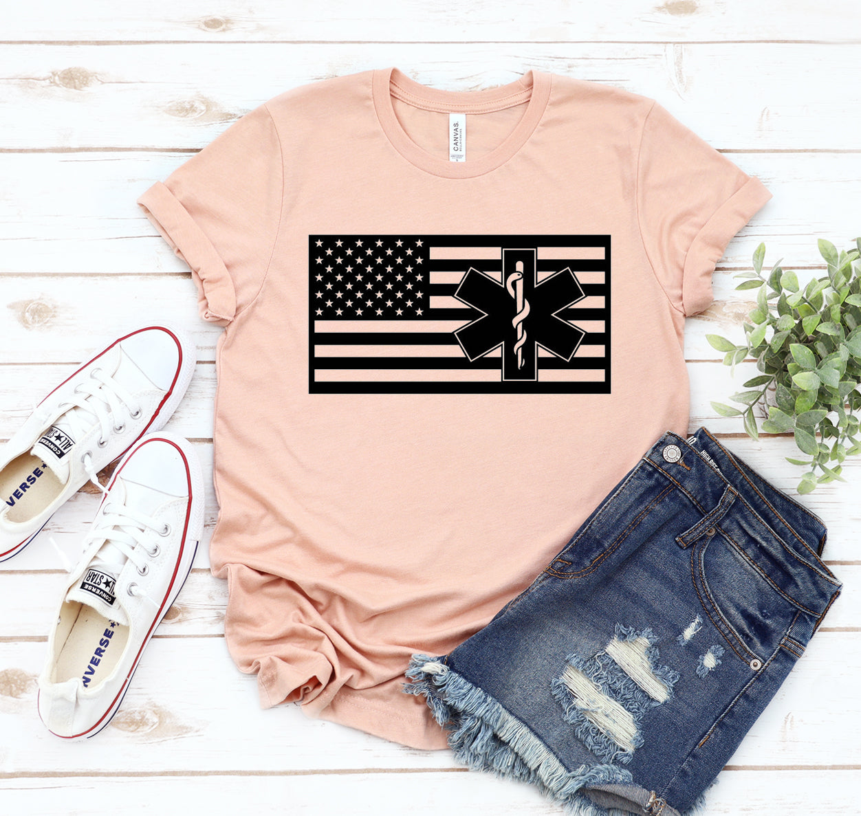 Emt Star Of Life T-shirt