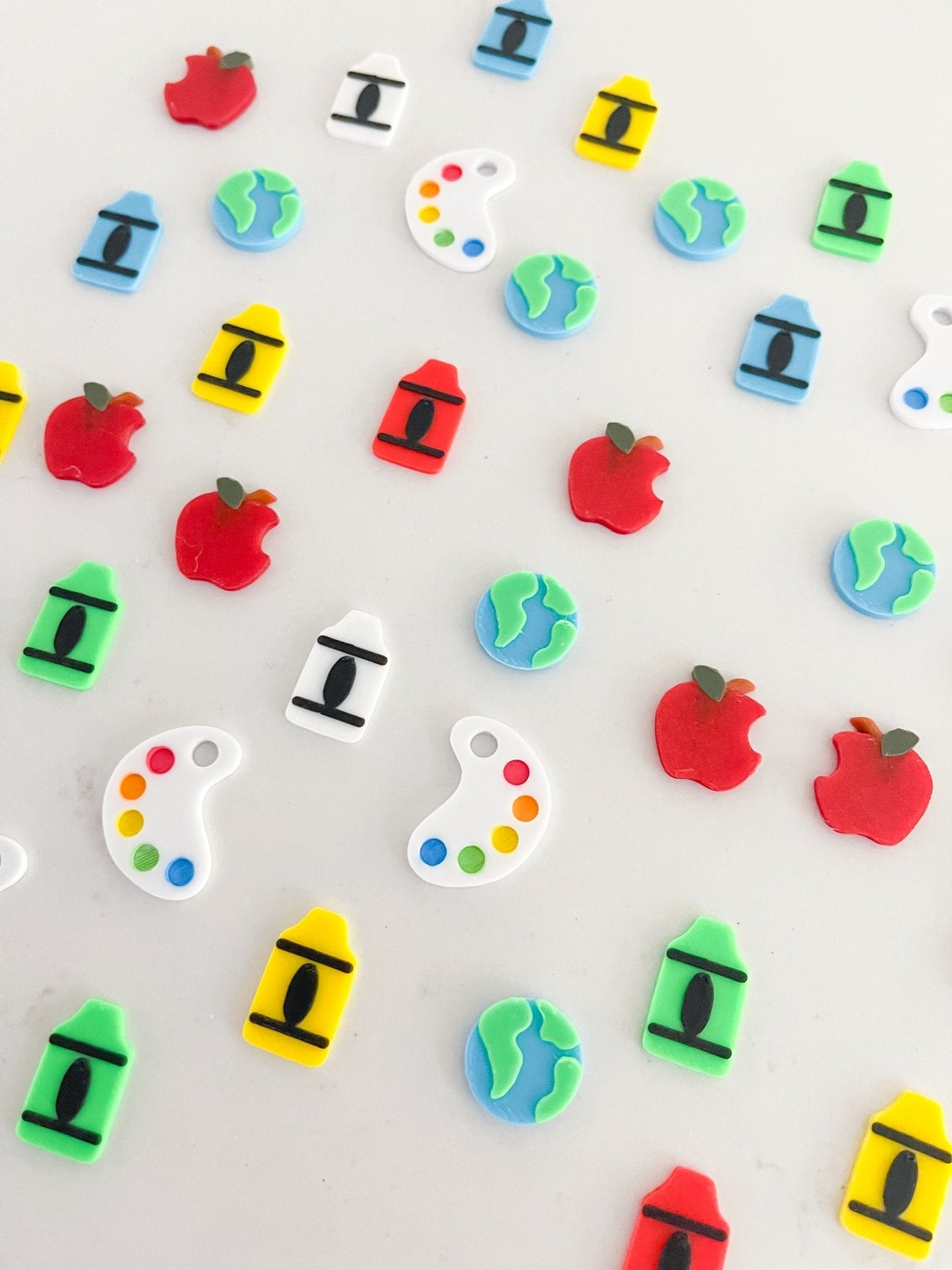 Shimmer Apple Studs