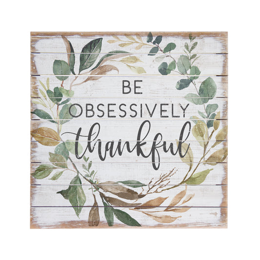 Be Obsessively