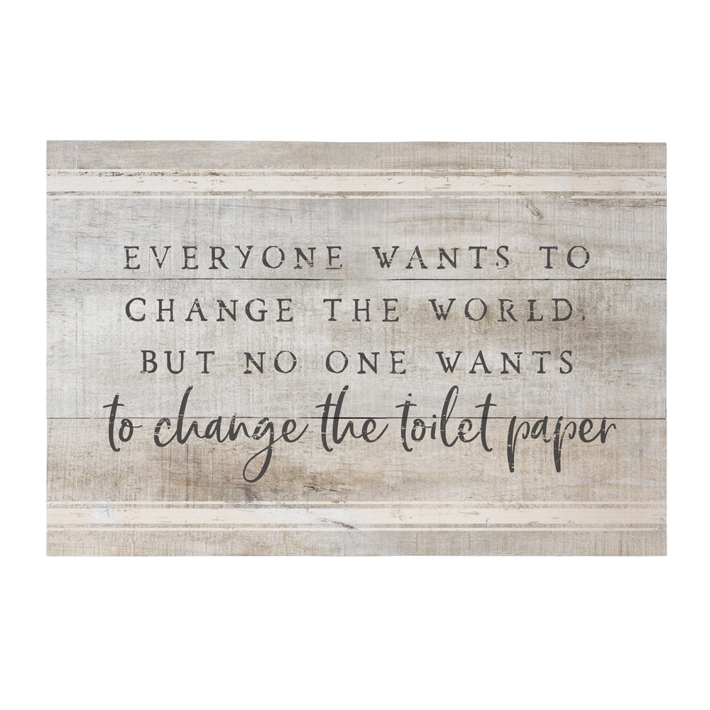 Change Toilet Paper