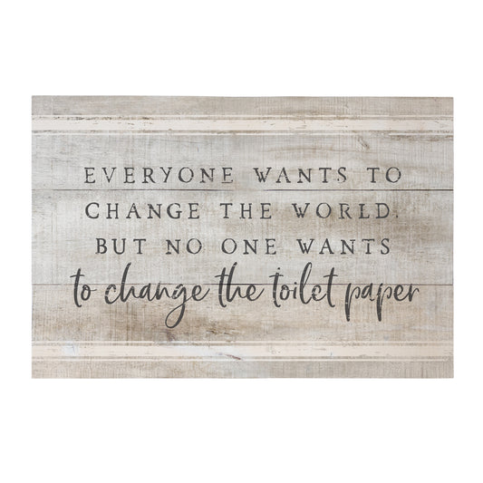 Change Toilet Paper