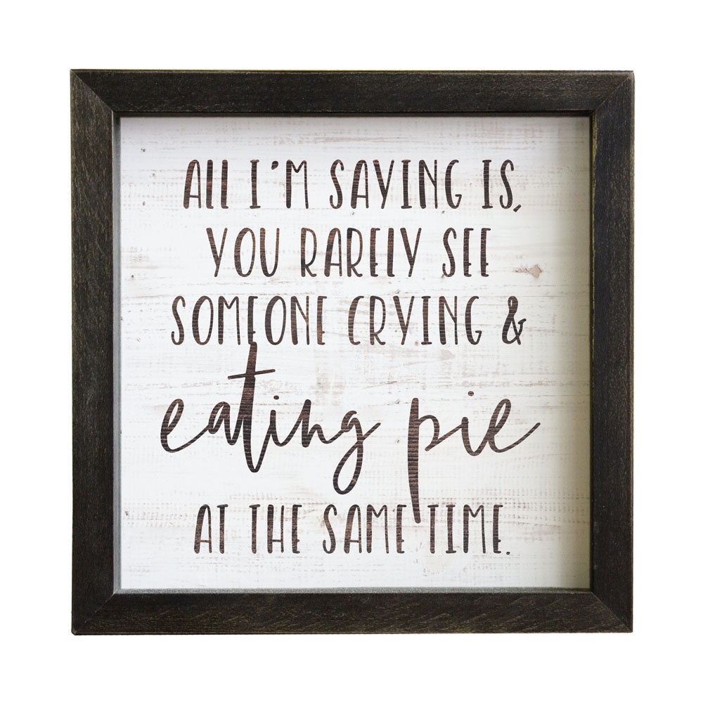 Eating Pie