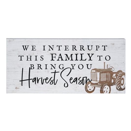 Harvest Season
