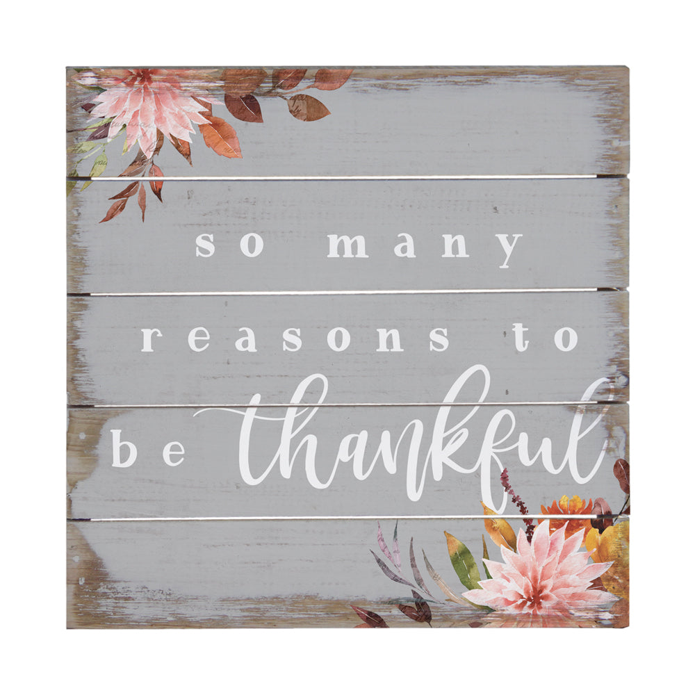 Reasons To Be Thankful