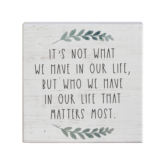 Who We have