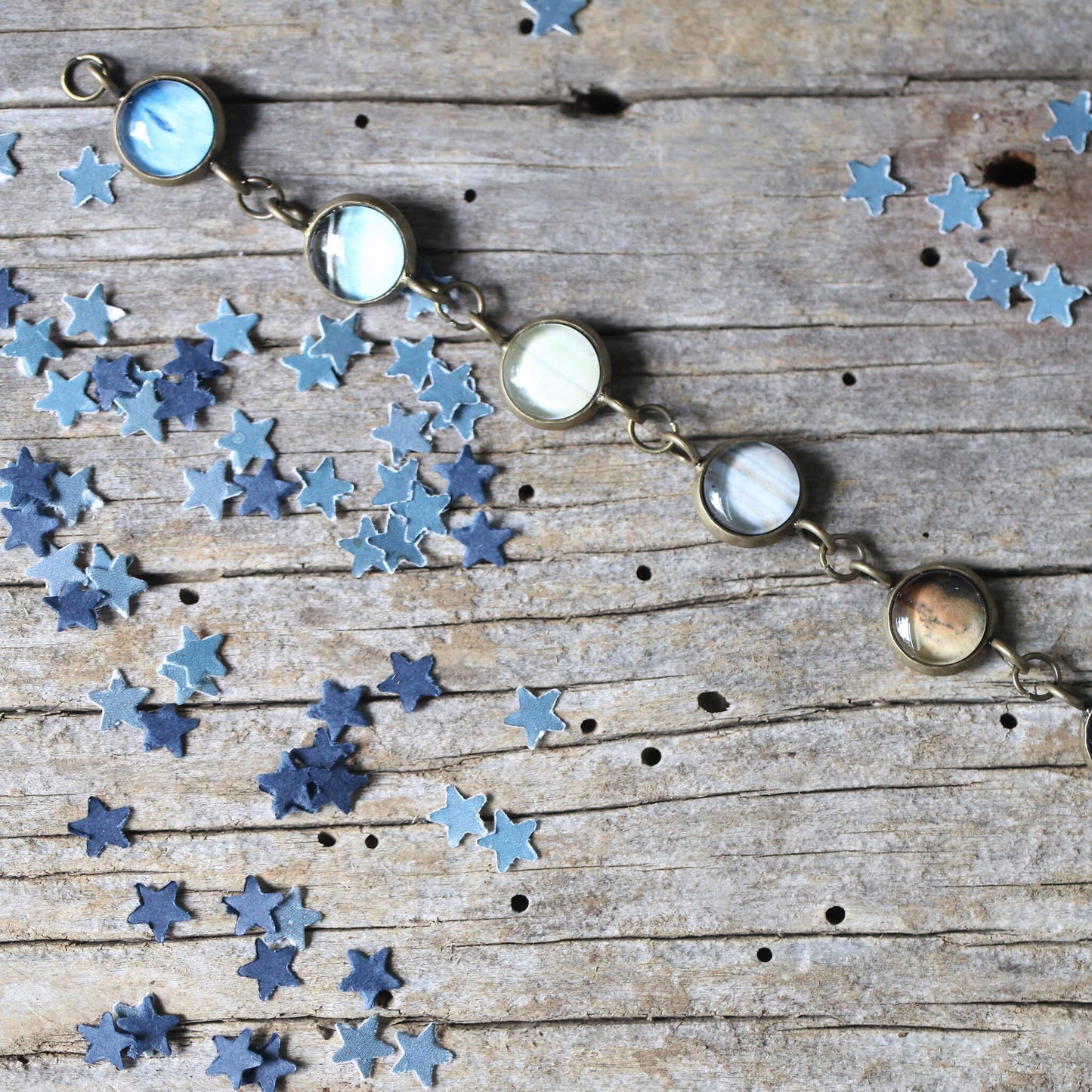Discontinued - Solar System Galaxy Bracelet - Milky Way, Planets