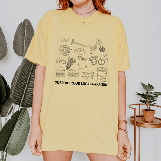 Support Local Farmers T-Shirt