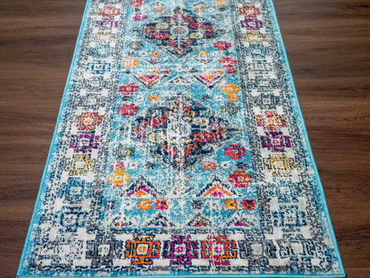 Tigriv Turquoise 2314 Area Carpet - Clearance