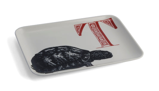 T Turtle Alphabet Tray