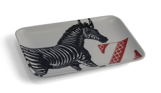 Z Zebra Alphabet Tray