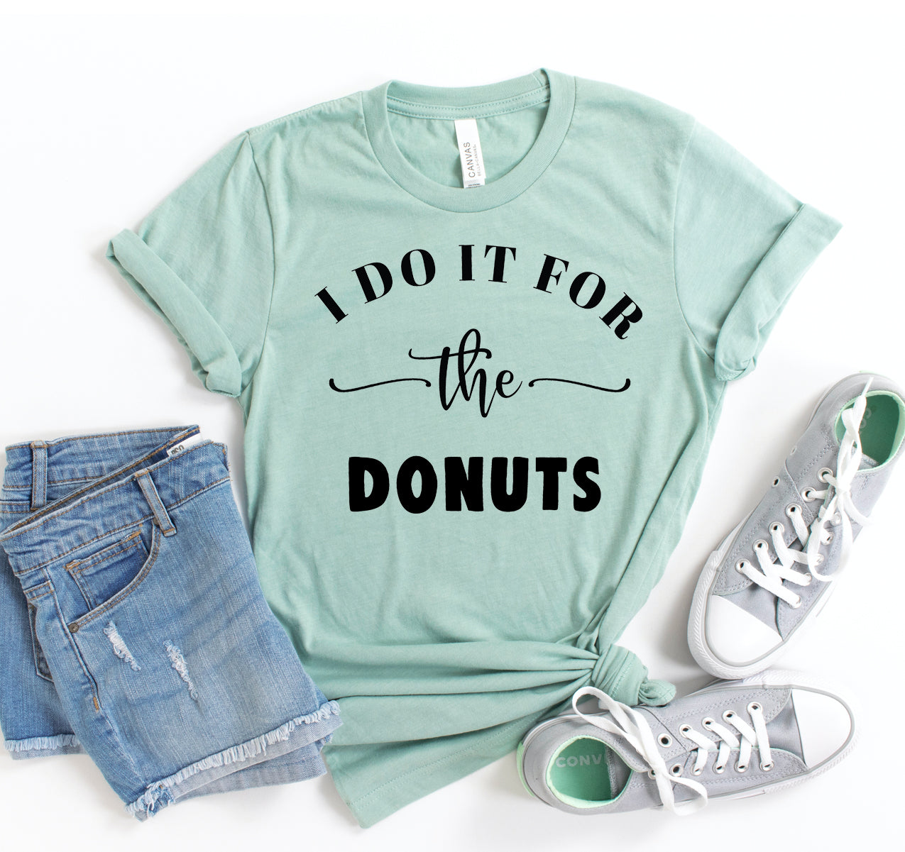 I Do It For The Donuts T-shirt