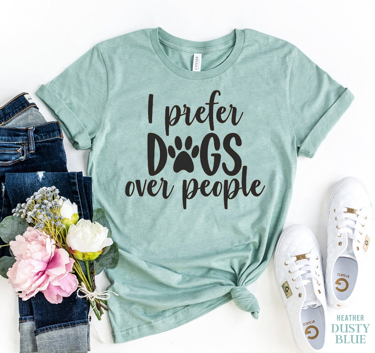 I Prefer Dogs Over People T-shirt