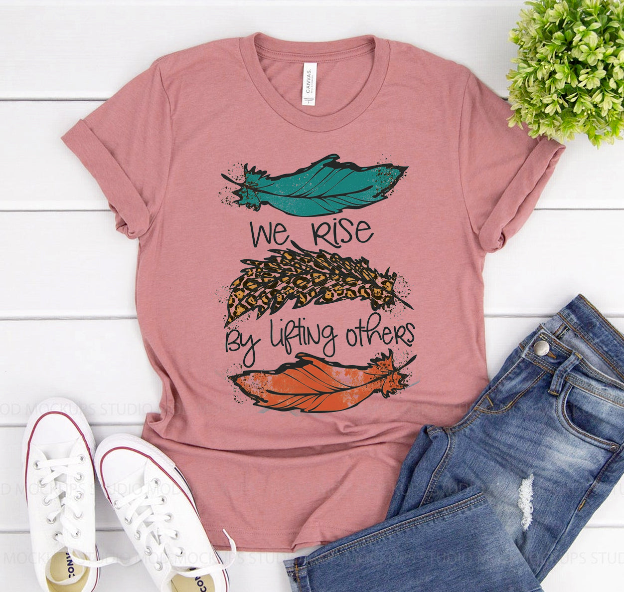 We Rise By Lifting Others T-shirt