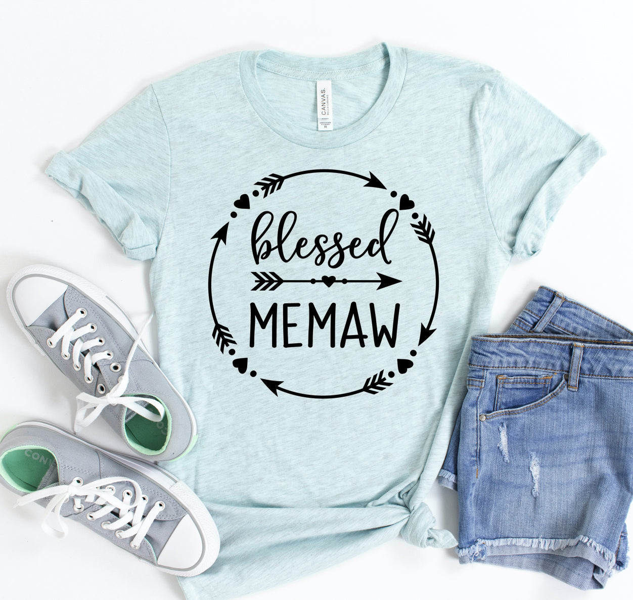 Blessed Memaw T-shirt