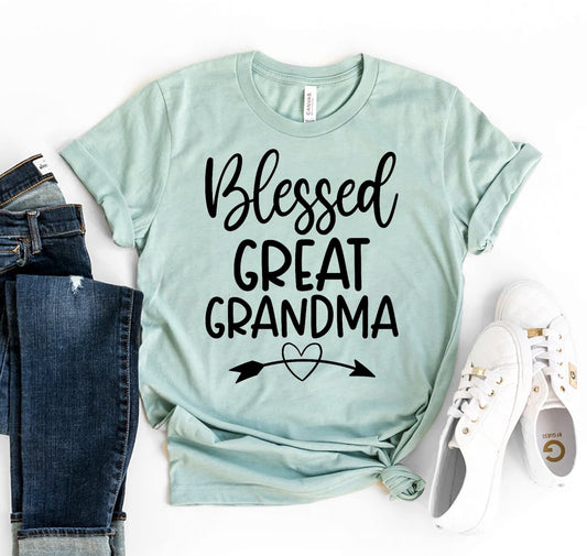 Blessed Great Grandma T-shirt